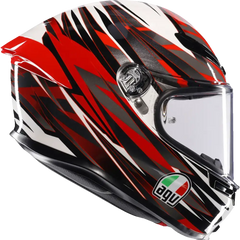 AGV K6 S Helmet - Reeval - White/Red/Gray - Small 2118395002-023-S