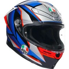 AGV K6 S Helmet - Slashcut - Black/Blue/Red - Small 2118395002015S