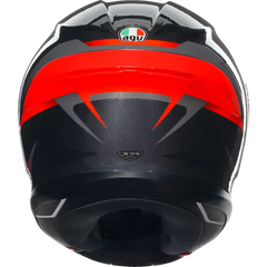 AGV K6 S Helmet - Slashcut - Black/Gray/Red - Small 2118395002014S