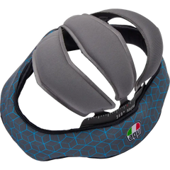 AGV Pista GP RR Liner - Gray/Cyan - Medium 201850005523GM