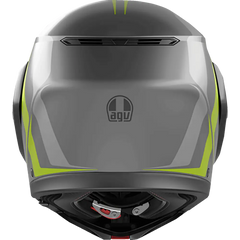 AGV Streetmodular Helmet - Resia - Matte Gray/Black/Yellow Fluo - Small 2118296002007S