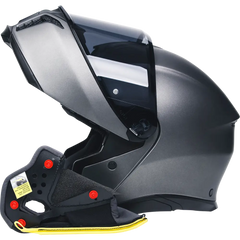 AGV Tourmodular Cheek Pads - Gray/Black - XS/M 20KIT93031629