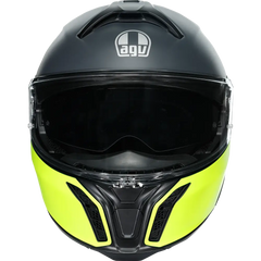 AGV Tourmodular Helmet - Balance - Black/Yellow Fluo/Gray - Small 211251F2OY00110
