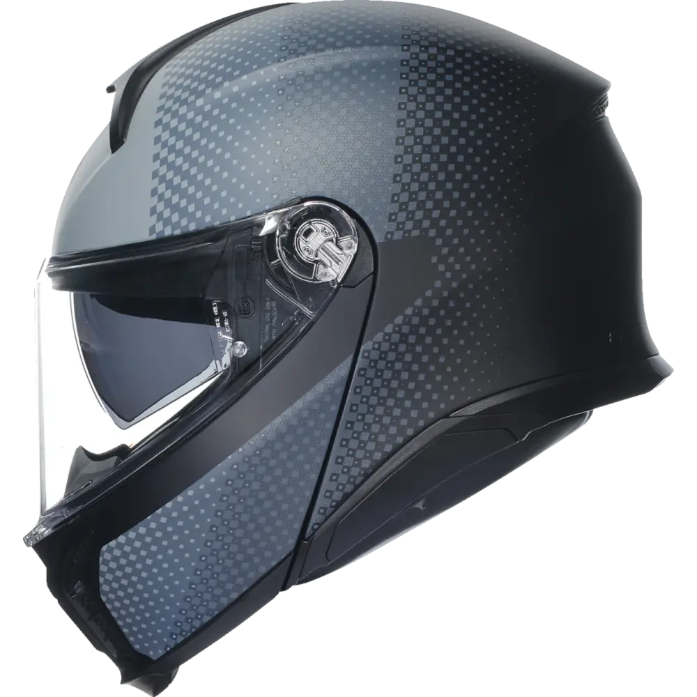 AGV Tourmodular Helmet - Textour - Matte Black/Gray - Large 211251F2OY100L