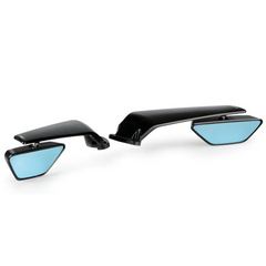 Aileron Rearview Mirror W/Turn Signal Black Kaw Pr