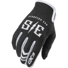 Air Stretch Gloves Charge Black/White 2x