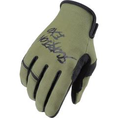 Air Stretch Gloves Grind Olive/Coal Lg