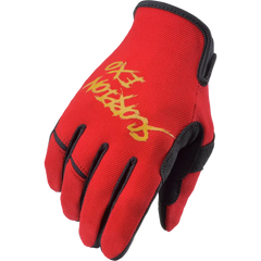Air Stretch Gloves Grind Red/Gold Md