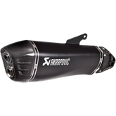 AKRAPOVIC Black Titanium Muffler - Ninja H2 SX S-K10SO21-HRAABL