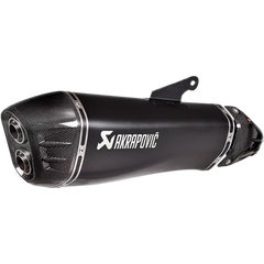 AKRAPOVIC Black Titanium Muffler - Ninja H2 SX S-K10SO21-HRAABL