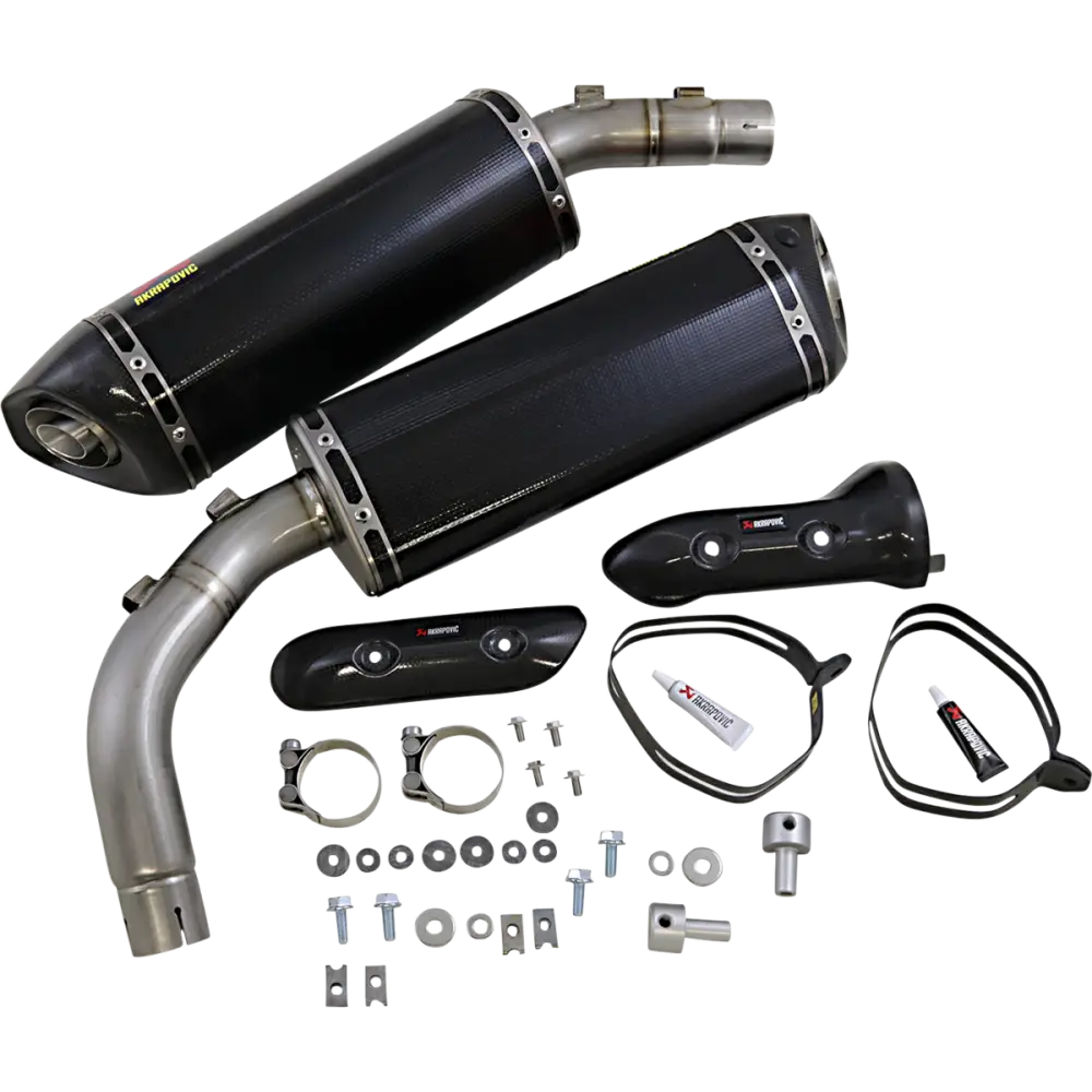 AKRAPOVIC Carbon Fiber Mufflers S-Y10SO10-HZC for Enhanced Motorcycle Performance
