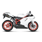 Akrapovič Ducati 848 / 1098 / 1198 Carbon Fiber Slip-On Exhaust | 2007-2013 - E X Haust Group