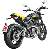 AKRAPOVIC Ducati Scrambler Titanium Muffler S-D8SO4-CUBTBL/1