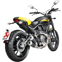 AKRAPOVIC Ducati Scrambler Titanium Muffler S-D8SO4-CUBTBL/1