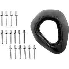 AKRAPOVIC End Cap - Carbon Fiber - EC120 V-EC120