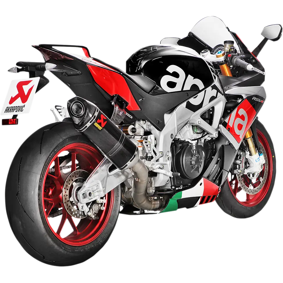 AKRAPOVIC Evolution Exhaust - Titanium/Carbon Fiber S-A10E8-RC