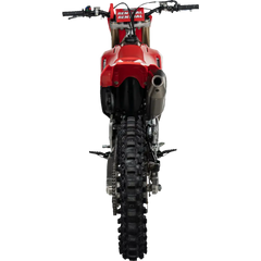 AKRAPOVIC Evolution Line Exhaust System - Titanium - CRF450R/CRF450RX S-H4E1-FDHLT