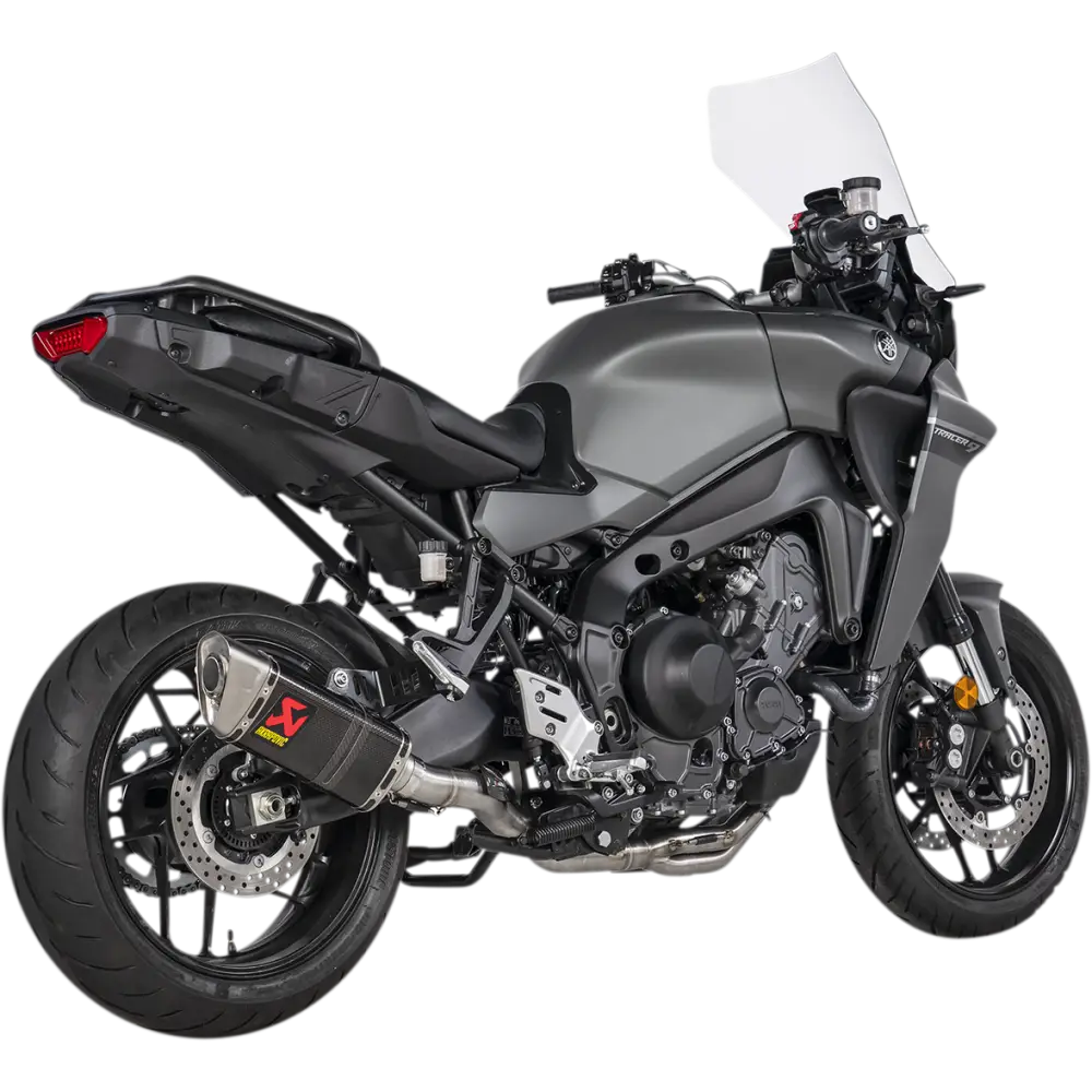 AKRAPOVIC Exhaust - Carbon Fiber - Tracer 900 S-Y9R14-APC