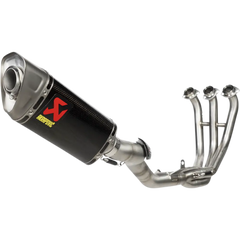 AKRAPOVIC Exhaust - Carbon Fiber - Tracer 900 S-Y9R14-APC