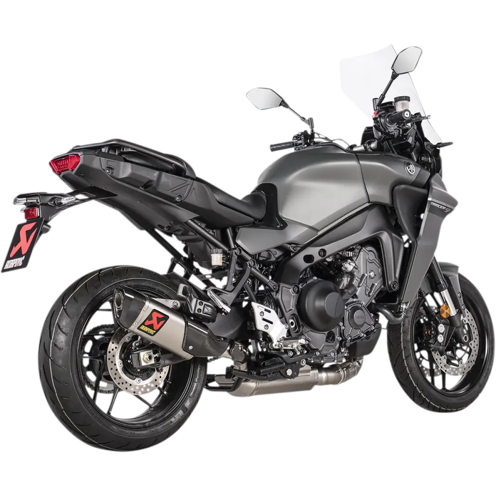 AKRAPOVIC Exhaust - Titanium - Tracer 900 S-Y9R13-HAPT