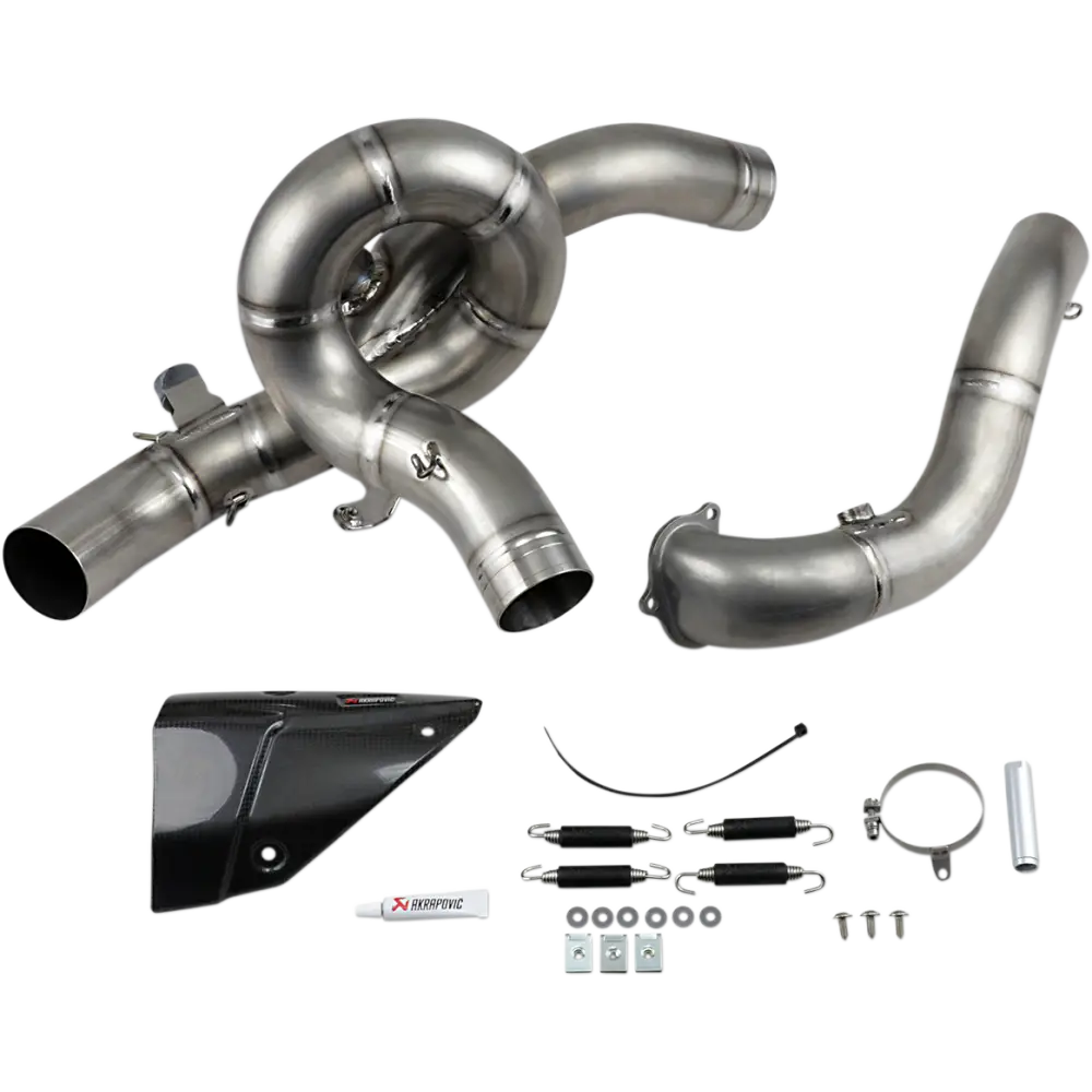 AKRAPOVIC Header - Titanium E-D12E4