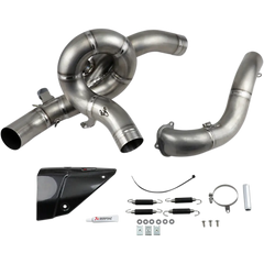 AKRAPOVIC Header - Titanium E-D12E4