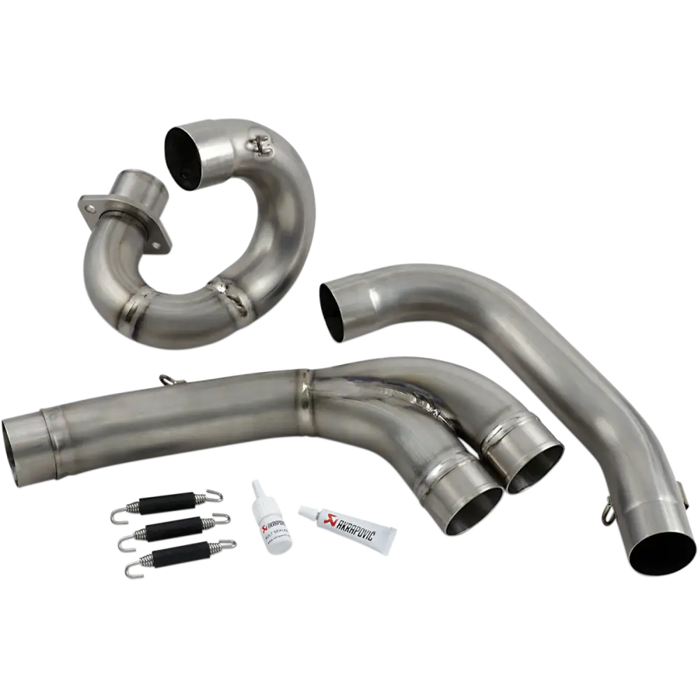 AKRAPOVIC Header - Titanium E-D12E5