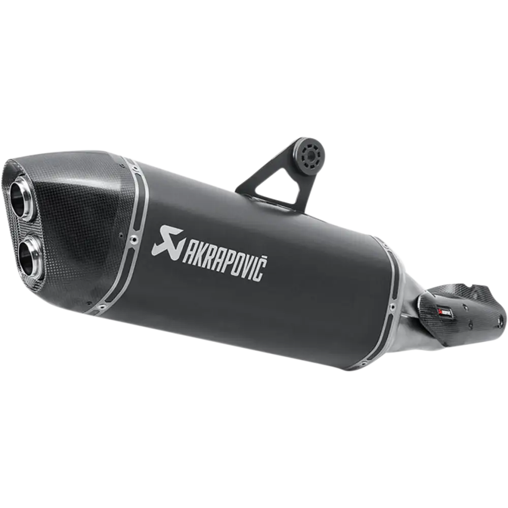 AKRAPOVIC Muffler - Black - R1200GS/Adventure S-B12SO10-HAABL