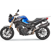 AKRAPOVIC Muffler - Black - Titanium S-B8SO7-HZAABL