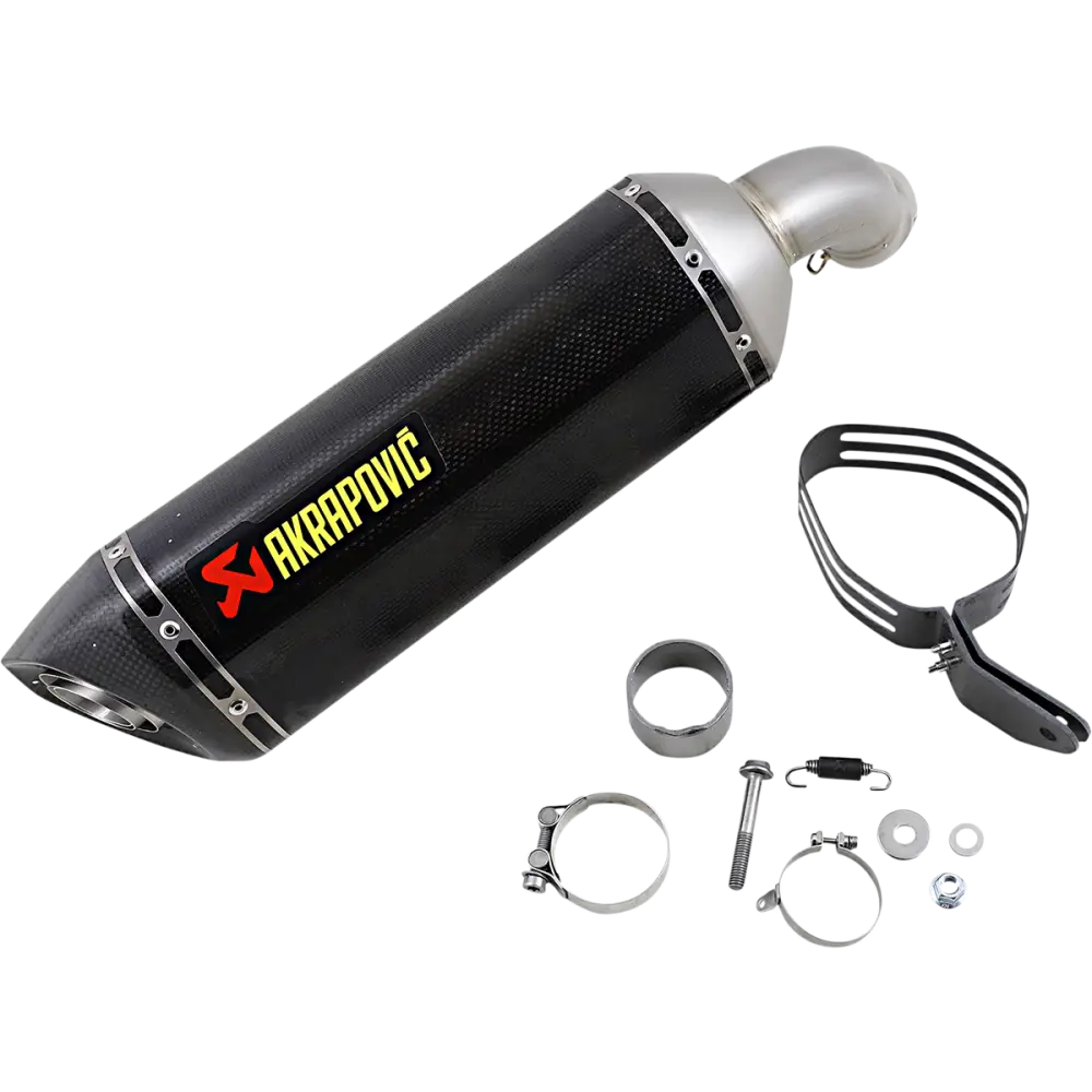 AKRAPOVIC Muffler - Carbon Fiber/Carbon Fiber S-K10SO24-HRC