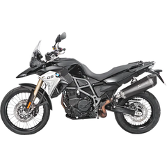 AKRAPOVIC Muffler - Titanium - Black S-B8SO6-HZAABL