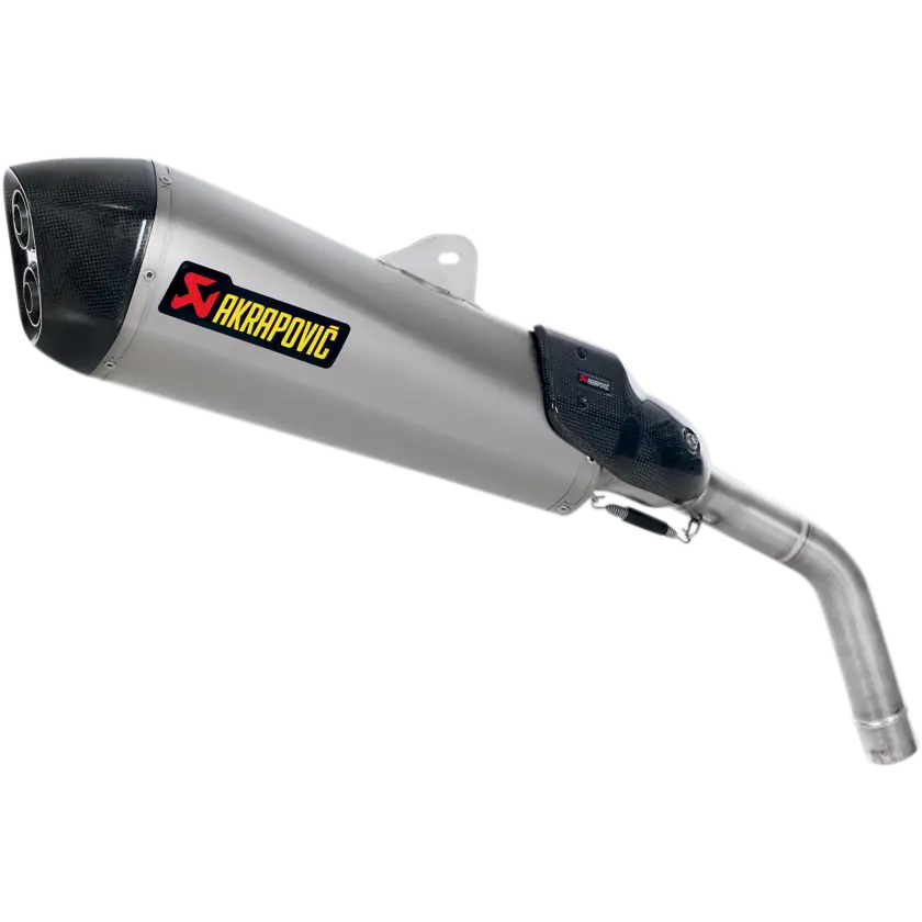 AKRAPOVIC Muffler - Titanium - Tiger 800 S-T800SO1-HZAAT