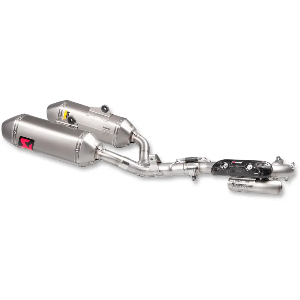 AKRAPOVIC Race Exhaust - Stainless Steel/Titanium S-H2MR9-QTA