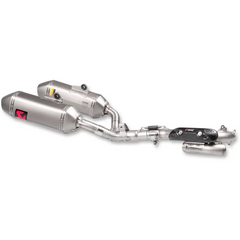 AKRAPOVIC Race Exhaust - Stainless Steel/Titanium S-H2MR9-QTA