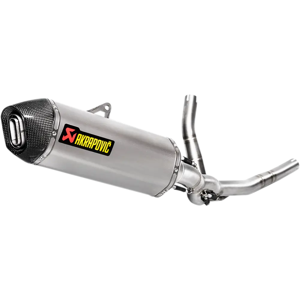 AKRAPOVIC Race Exhaust - Stainless Steel/Titanium S-S6R9-WT