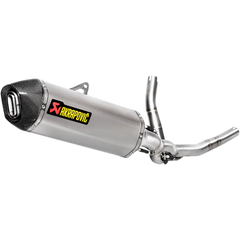 AKRAPOVIC Race Exhaust - Stainless Steel/Titanium S-S6R9-WT