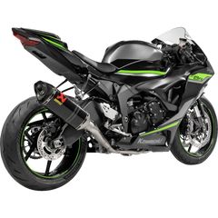 AKRAPOVIC Racing Line Exhaust System - Carbon - Kawasaki ZX-6R S-K6R11-RC/1
