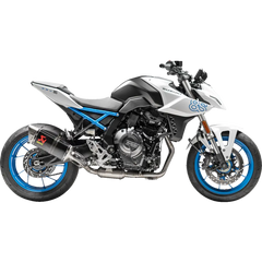 AKRAPOVIC Racing Line Exhaust System for Suzuki GSX-8S & GSX-8R * Carbon Fiber, Part S-S8R2-EEC