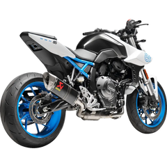 AKRAPOVIC Racing Line Exhaust System for Suzuki GSX-8S & GSX-8R * Carbon Fiber, Part S-S8R2-EEC