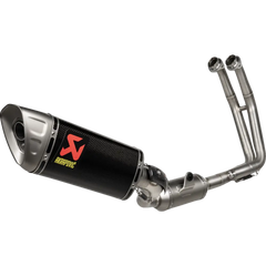AKRAPOVIC Racing Line Exhaust System for Suzuki GSX-8S & GSX-8R * Carbon Fiber, Part S-S8R2-EEC