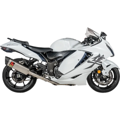 AKRAPOVIC Racing Line Exhaust System for Suzuki Hayabusa S-S13R4-APLT with Titanium Construction