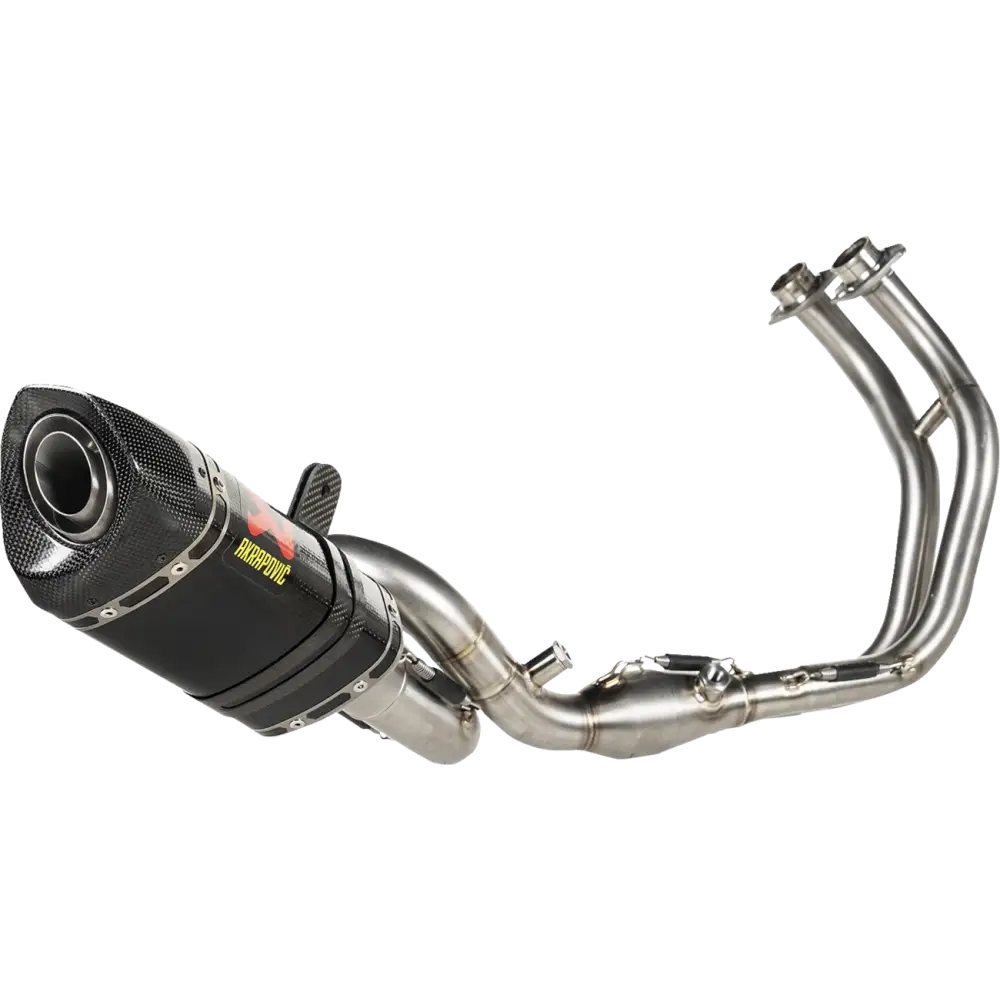 AKRAPOVIC Racing Line Exhaust System for Yamaha MT-07 with Carbon Fiber Finish (Part S-Y7R2-AFC/1)