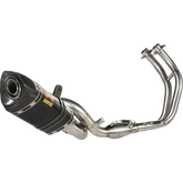 AKRAPOVIC Racing Line Exhaust System for Yamaha MT-07 with Carbon Fiber Finish (Part S-Y7R2-AFC/1)
