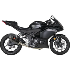 AKRAPOVIC Racing Line Exhaust System for Yamaha R3 & MT-03 - Carbon Fiber - Part S-Y3R3-APC