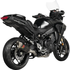 AKRAPOVIC Racing Line Exhaust System for Yamaha Tracer 9 - Carbon Fiber, Part S-Y9R20-APC