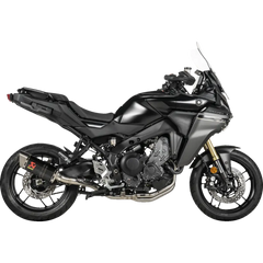 AKRAPOVIC Racing Line Exhaust System for Yamaha Tracer 9 - Carbon Fiber, Part S-Y9R20-APC