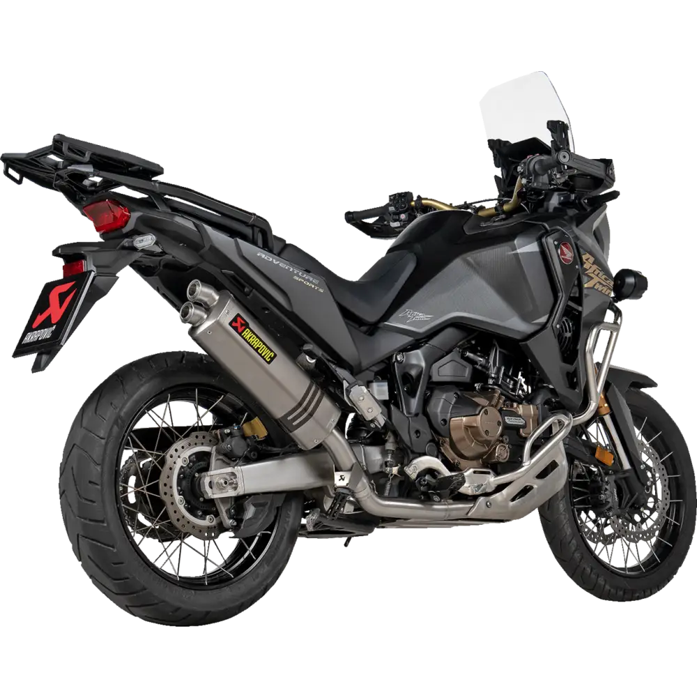 AKRAPOVIC Racing Line Exhaust System - Titanium - CRF1100L Adventure Sport S-H11R4-WT