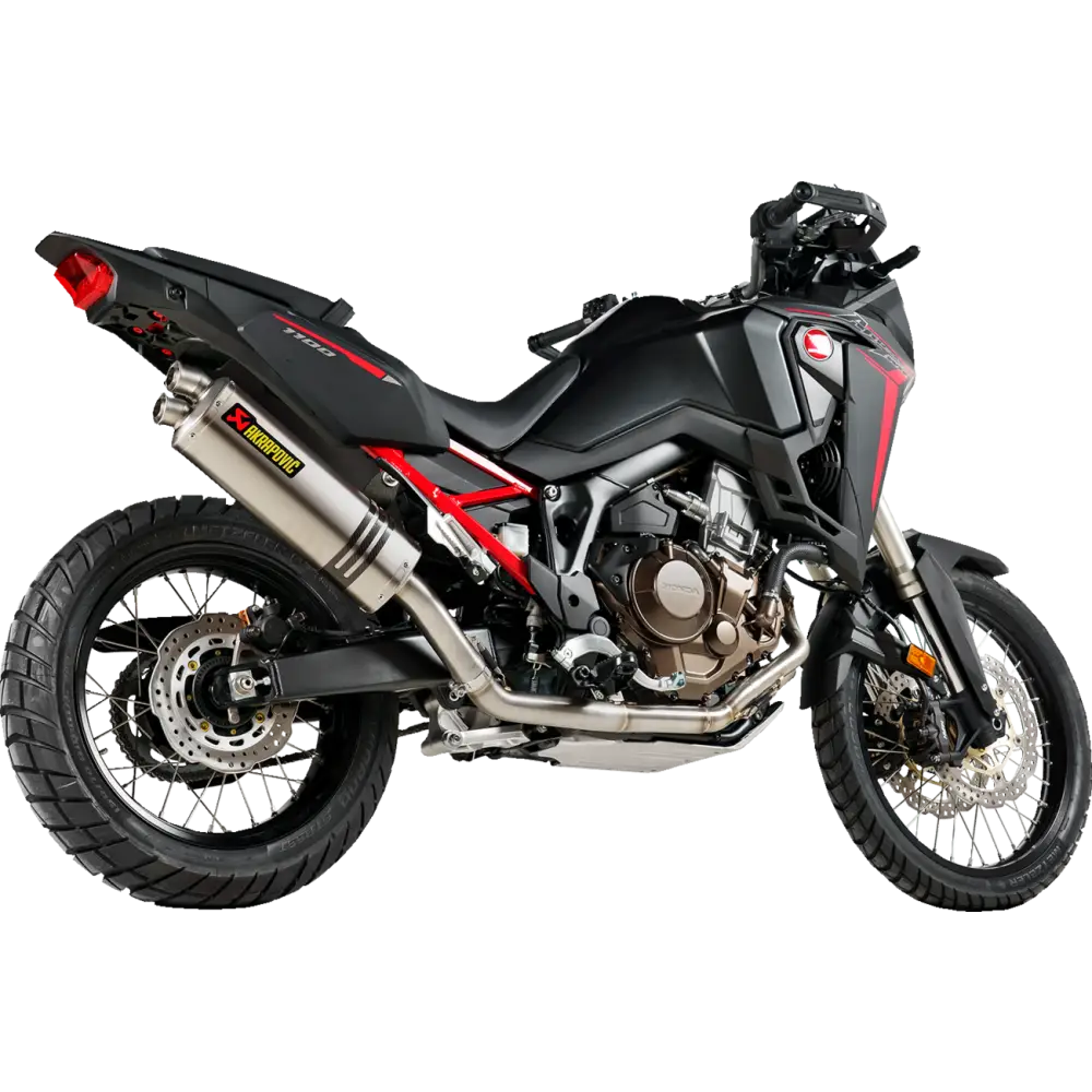 AKRAPOVIC Racing Line Exhaust System - Titanium - CRF1100L S-H11R3-WT