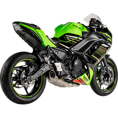 AKRAPOVIC Racing Line Exhaust System - Titanium - Kawasaki Ninja 650 S-K6R13-AFCRT/1