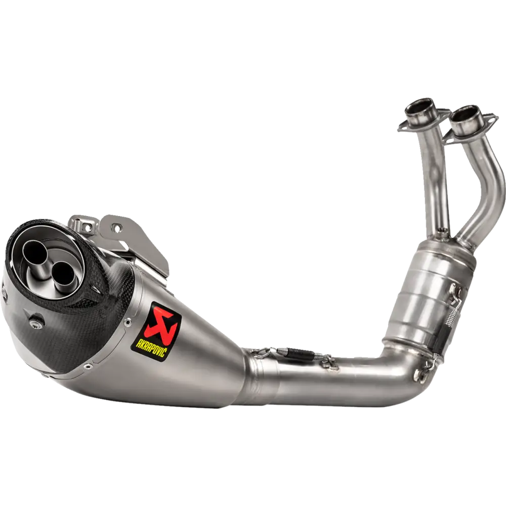 AKRAPOVIC Racing Line Exhaust System - Titanium - Yamaha MT-07/XSR 700 S-Y7R8-HEGEHT/1